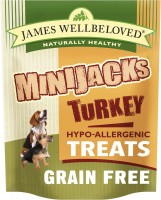 Dog Food James Wellbeloved Mini Jacks Dog Treats Turkey 90 g 