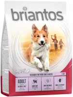Photos - Dog Food Briantos Adult Salmon/Rice 1 kg