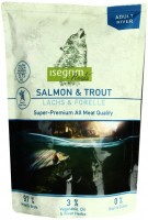 Photos - Dog Food Isegrim Adult River Pouch with Salmon/Trout 410 g 1