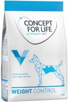 Dog Food Concept for Life Veterinary Diet Dog Weight Control 1 kg 