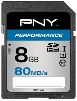 Photos - Memory Card PNY Performance SD 8 GB