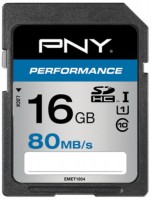 Photos - Memory Card PNY Performance SD 16 GB