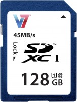 Photos - Memory Card V7 SDXC UHS-1 128 GB