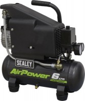 Air Compressor Sealey SAC0610EKIT 6 L, with nailer