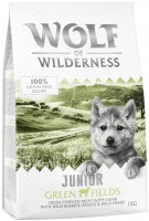 Dog Food Wolf of Wilderness Junior Green Fields 1 kg