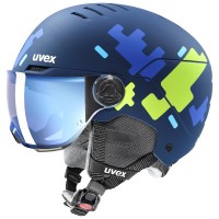 Ski Helmet UVEX Rocket Jr Visor 