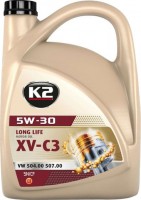 Engine Oil K2 Motor Oil 5W-30 Long Life XV-C3 5 L