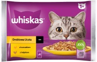 Photos - Cat Food Whiskas 1+ Poultry Feasts in Gravy 4 pcs 