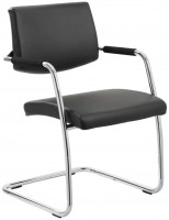 Chair Dynamic Havanna Visitor Bonded Leather 