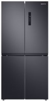 Photos - Fridge Samsung RF48A400EB4 black