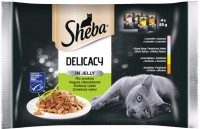 Photos - Cat Food Sheba Delicacy Mix of Flavors in Jelly 4 pcs 