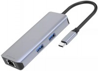 Photos - Card Reader / USB Hub Proove Iron Link 6in1 