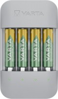 Battery Charger Varta Eco Charger Pro Recycled + 4xAA 2100 mAh 