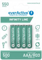 Photos - Battery everActive Infinity Line 4xAAA 550 mAh 