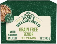 Cat Food James Wellbeloved Senior Cat Salmon in Jelly 12 pcs 