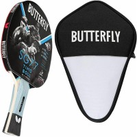 Table Tennis Bat Butterfly Timo Boll SG77 + Cover 