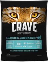 Photos - Cat Food Crave Grain Free Adult Salmon/Ocean Fish  750 g