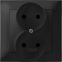 Photos - Socket Ospel Impresja GP-2Y/33 black