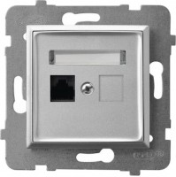 Socket Ospel Aria GPK-1U/K/m/18 silver