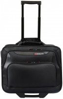 Luggage Monolith Deluxe Nylon Wheeled Laptop Case 
