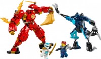 Construction Toy Lego Kais Elemental Fire Mech 71808 