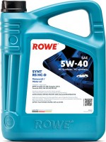 Photos - Engine Oil Rowe Hightec Synt RS HC-D 5W-40 5 L