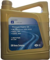 Photos - Engine Oil GM Dexos 1 5W-30 3.8 L