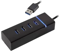 Photos - Card Reader / USB Hub Microconnect USB3.0HUB4X 