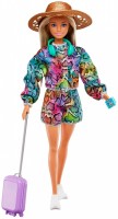 Doll Barbie Holiday Fun HGM54 