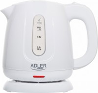 Electric Kettle Adler AD 1373 850 W 1 L  white