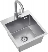 Photos - Kitchen Sink MYQ Leo 10 S LEO10SBS_GAN000BS 400x450