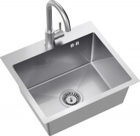 Photos - Kitchen Sink MYQ Leo 10 LEO10BS_GAN000BS 500x450