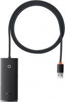 Card Reader / USB Hub BASEUS Lite Series 4-Port USB-A HUB Adapter 1m 