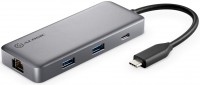 Photos - Card Reader / USB Hub ALOGIC SPARK 6-in-1 USB 4 Hub with 8K HDMI 