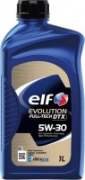 Engine Oil ELF Evolution Full-Tech DTX 5W-30 1L 1 L