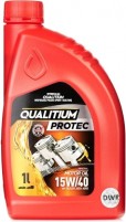 Photos - Engine Oil Qualitium Protec 15W-40 1 L