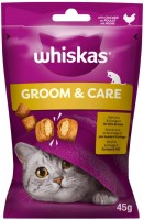 Photos - Cat Food Whiskas Snacks Groom and Care 45 g 