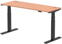 Office Desk Dynamic Air Slimline with Cable Ports (1600 mm) 