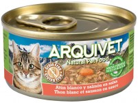 Photos - Cat Food Arquivet Natural Adult Tuna/Salmon 80 g 