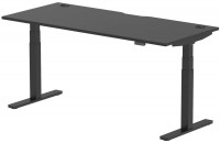 Photos - Office Desk Dynamic Air Black Series with Cable Ports (1800 mm) 
