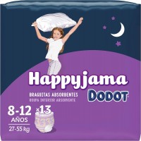 Nappies Dodot Happyjama Girl's 8 / 13 pcs 
