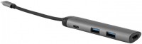 Photos - Card Reader / USB Hub Verbatim USB-C Multiport Hub USB 3.0 HDMI 