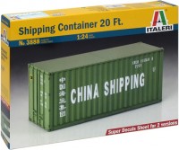 Photos - Model Building Kit ITALERI Shipping Container 20 Ft. (1:24) 