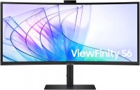 Photos - Monitor Samsung ViewFinity S6 S34C650V 34 "  black