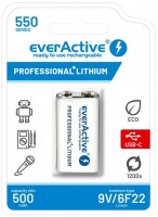 Battery everActive Professional Line 1xKrona 550 mAh USB Type-C 