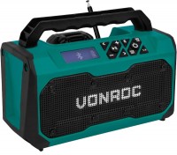 Portable Speaker Vonroc Jobsite radio 20V Incl. battery 