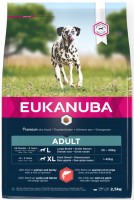 Photos - Dog Food Eukanuba Adult L Breed Salmon 2.5 kg