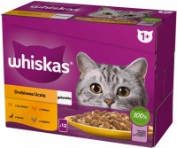 Photos - Cat Food Whiskas 1+ Poultry Feasts in Jelly 12 pcs 