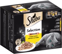 Cat Food Sheba Select Slices Poultry Selection in Gravy  12 pcs