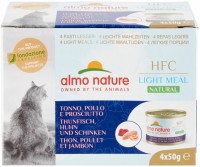 Photos - Cat Food Almo Nature HFC Natural Light Tuna/Chicken 4 pcs 